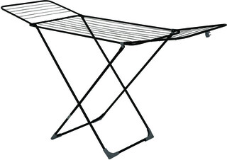 Negru, Uscator 183x55x99 cm