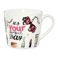 Cana Your Day Fashion, Ambition, 400 ml, portelan, multicolor