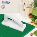 Rindea pentru tocatoare HCCP, Cooking by Heinner, 17x6x9 cm, marmura, alb