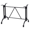Structura/picior masa dreptunghiulara French, 60x90x70 cm, aluminiu, negru