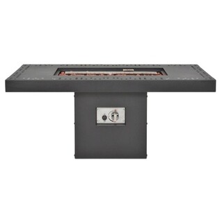 Negru, Semineu 106x40x45 cm