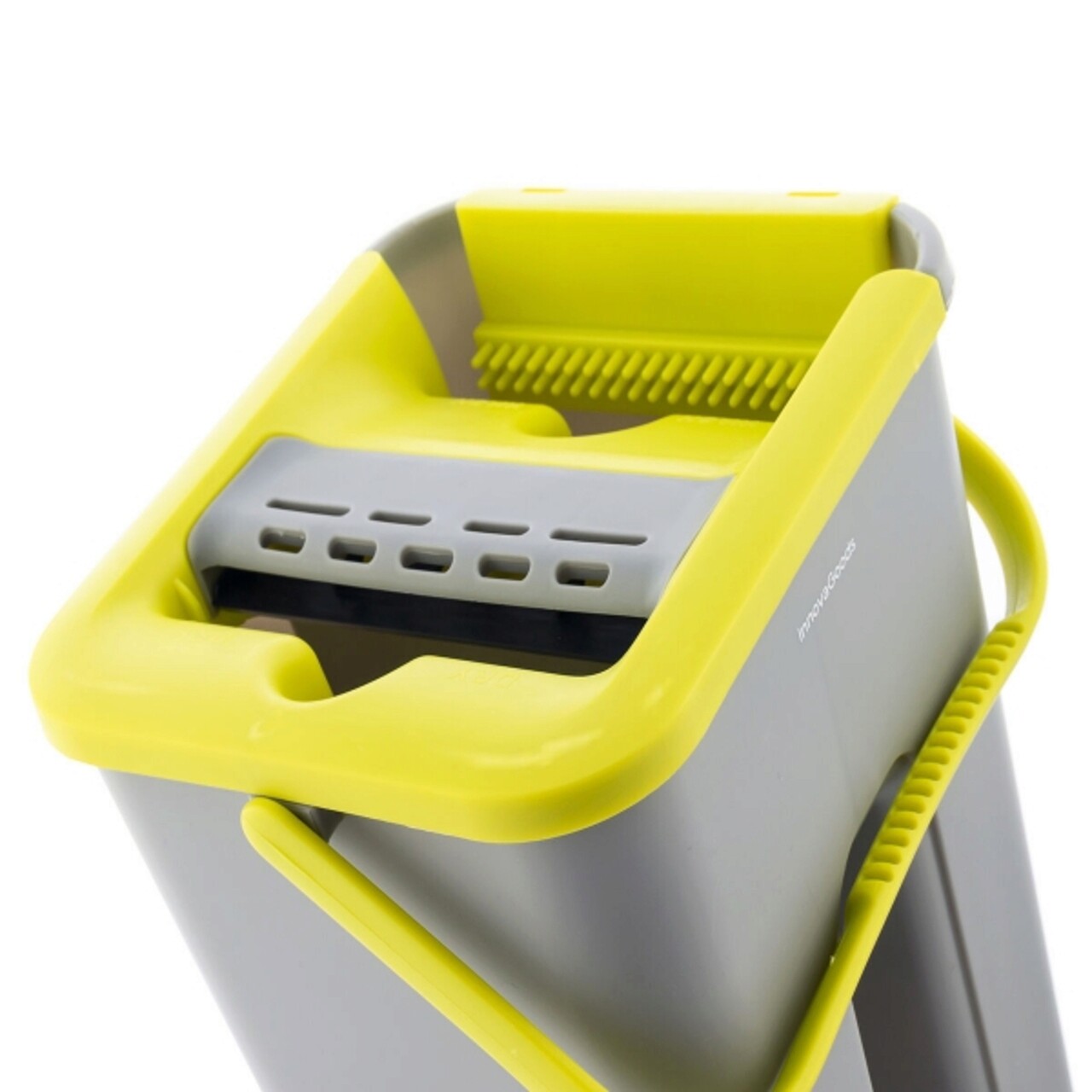 Stunq® Efficiënte vloerwisser met dubbele emmer en wasbare microvezel