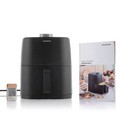 Friteuza cu aer fara ulei InnovaGoods, Fryinn Lite 2000, 25 x 25.5 x 21.5 cm, 2 L, 1200W, negru