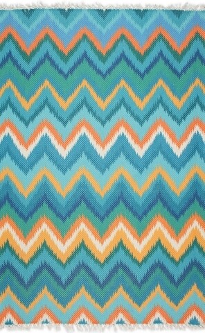 Covor Eko rezistent, BD 03 - Marine, 100% poliester,  120 x 180 cm