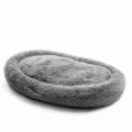 Perna de podea pentru relaxare Human Dog Bed XXL, InnovaGoods, 190 x 140 x 25 cm, poliester, gri