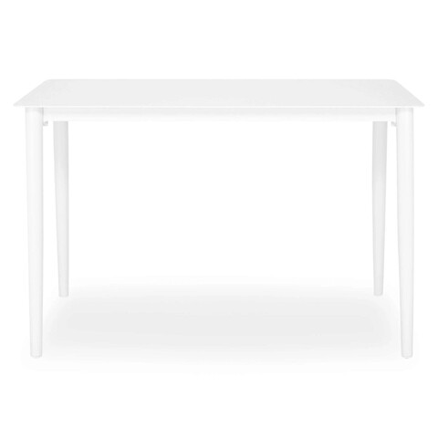 Masa bar pentru gradina/terasa Fountain, 145x70x95 cm, aluminiu, alb