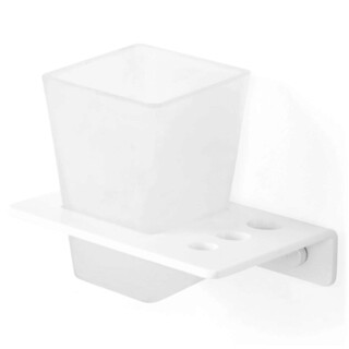 Alb mat, Pahar patrat