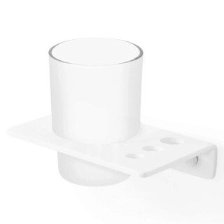 Alb mat, Pahar rotund