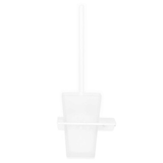 Alb mat, Suport perie toaleta