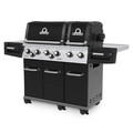 Gratar REGAL XL Broil King, 193x63x125 cm, inox/fonta, negru