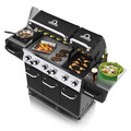 Gratar REGAL XL Broil King, 193x63x125 cm, inox/fonta, negru
