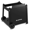 Carucior pentru gratar Porta-Chef Broil King, 76.2x67.3x66 cm, otel/plastic, negru