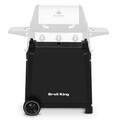 Carucior pentru gratar Porta-Chef Broil King, 76.2x67.3x66 cm, otel/plastic, negru