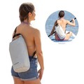 Geanta sport impermeabila etans Drysal, InnovaGoods, 10 L, gri