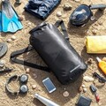Geanta sport impermeabila etans Dryhux, InnovaGoods, 20 L, negru