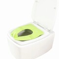 Reductor de scaun de toaleta pliabil pentru copii Foltry, InnovaGoods, 34 x 29 x 6 cm, verde