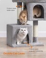 Ansamblu de joaca pisici / arbore pentru pisici,  Feandrea Cat Tower S, 48 x 32 x 70 cm