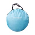 Cort de plaja cu piscina pentru copii Tenfun, InnovaGoods, cu protectie UV UPF 50+, 81 x 72 x 110 cm, albastru