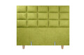 Pat matrimonial, Stockholm, Cubic E, 140x200 cm, saltea tip Pocket, topper memory, Verde