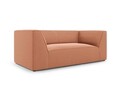 Canapea 2 locuri, Ruby, Micadoni Home, BL, 174x93x69 cm, catifea, roz