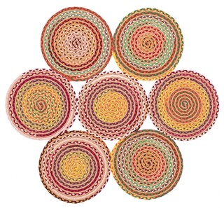 90x90 cm, Multicolor, 90 cm