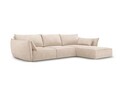 Coltar dreapta 4 locuri, Kaelle, Micadoni Home, BL, 308x171x85 cm, poliester chenille, bej