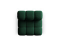 Modul canapea 1 loc fara cotiere, Bellis, Micadoni Home, BL, 94x94x70 cm, catifea, verde bottle