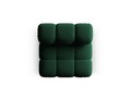 Modul canapea 1 loc fara cotiere, Bellis, Micadoni Home, BL, 94x94x63 cm, catifea, verde bottle