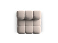 Modul canapea 1 loc fara cotiere, Bellis, Micadoni Home, BL, 94x94x70 cm, catifea, bej