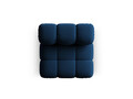 Modul canapea 1 loc fara cotiere, Bellis, Micadoni Home, BL, 94x94x70 cm, catifea, albastru regal