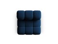 Modul canapea 1 loc fara cotiere, Bellis, Micadoni Home, BL, 94x94x63 cm, catifea, albastru regal