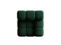Modul canapea dreapta 1 loc, Bellis, Micadoni Home, BL, 94x94x70 cm, catifea, verde bottle