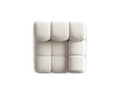 Modul canapea dreapta 1 loc, Bellis, Micadoni Home, BL, 94x94x70 cm, catifea, bej deschis