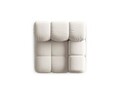 Modul canapea dreapta 1 loc, Bellis, Micadoni Home, BL, 94x94x63 cm, catifea, bej deschis