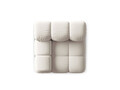 Modul canapea stanga 1 loc, Bellis, Micadoni Home, BL, 94x94x70 cm, catifea, bej deschis