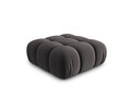Taburet, Bellis, Micadoni Home, BL, 94x94x43 cm, catifea, gri inchis