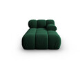 Sezlong living dreapta 1 loc, Bellis, Micadoni Home, BL, 155x94x70 cm, catifea, verde bottle