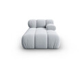 Sezlong living dreapta 1 loc, Bellis, Micadoni Home, BL, 155x94x70 cm, catifea, albastru deschis