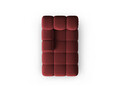 Sezlong living stanga 1 loc, Bellis, Micadoni Home, BL, 155x94x70 cm, catifea, rosu inchis