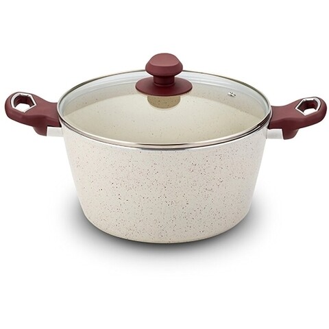 Oala cu invelis ceramic antiaderent Terrestrial, NAVA, Ø26 cm, aluminiu