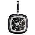 Tigaie grill Tefal Invissia, 26x26 cm, aluminiu/teflon