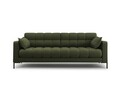 Canapea 3 locuri, Mamaia, Micadoni Home, BL, 177x92x75 cm, tesatura tip twill, verde