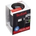 Cana termos Tefal, 200 ml, inox/silicon, negru