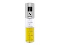 Pulverizator pentru ulei si condimente lichide Beper, 90 ml, sticla/otel, argintiu/transparent