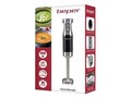Blender vertical Beper, 600 W, 6.5x6.5x38.3 cm, ABS, inox, negru/argintiu