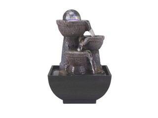 13x13x18 cm, Negru;Maro