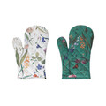 Set 2 manusi de bucatarie Flora, Andrea Fontebasso, 17x27 cm, bumbac, multicolor