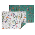 Set 2 suporturi pentru farfurie Flora, Andrea Fontebasso, 50x35 cm, bumbac, multicolor