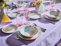 Serviciu de masa 18 piese Moon Pastel, Andrea Fontebasso, portelan, multicolor