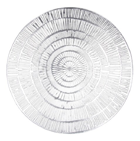 Suport farfurie Placemat Arpa, Tognana Porcellane, 38 cm, PVC, argintiu